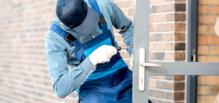 Pivot Storefront Door Locks Installation in Hughson, California