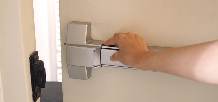 Roller Gate Panic Bar Installation in Hughson, California